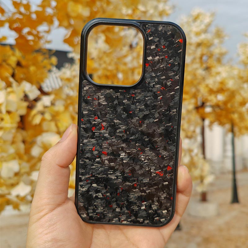💥49 % Rabatt am letzten Tag💥Geschmiedete Kohlefaser-Handyhülle für das iPhone