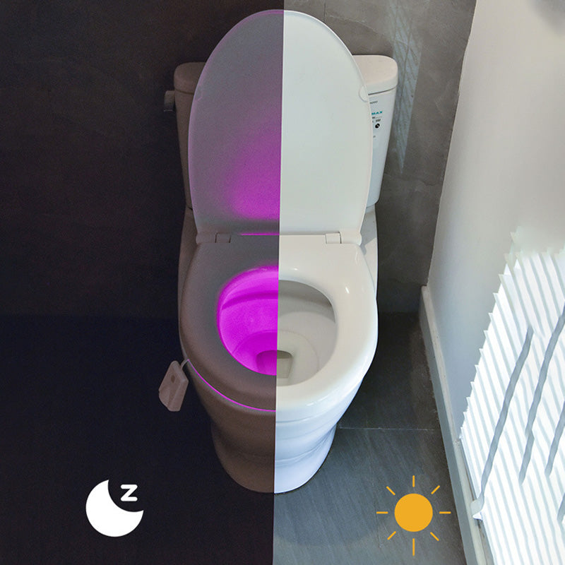 Wasserdichtes, wiederaufladbares LED-Toiletten-Nachtlicht