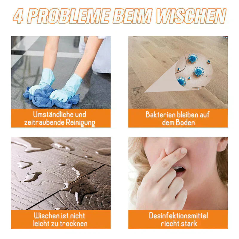 💦Krachtige decontaminatie vloerreiniger