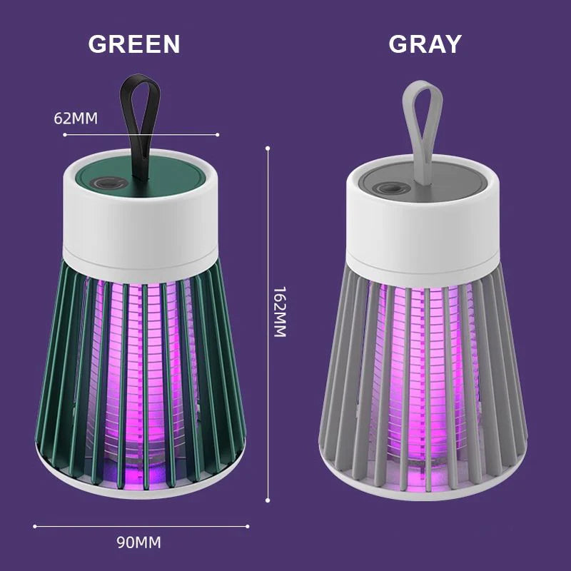🏆 Tragbarer Insektenvernichter für drinnen und draußen - Fliegen- und Mückenfalle