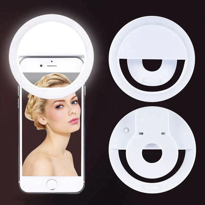 Clip-On Selfie Ring Light