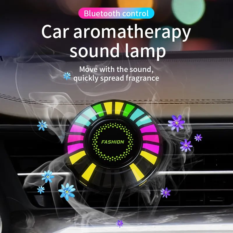 Auto Duft Aromatherapie Licht LED RGB APP Steuerung Intelligent Ambient Music Rhythm Lampe