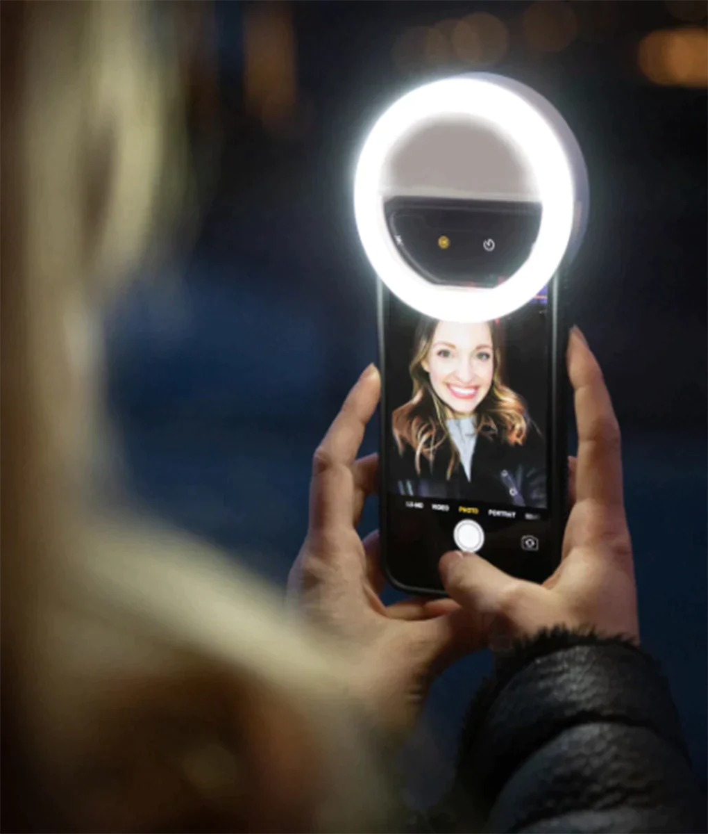 Clip-On Selfie Ring Light