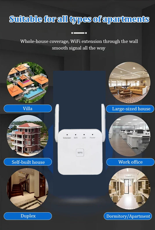 Dual-band WiFi wireless signaling device (1200M)