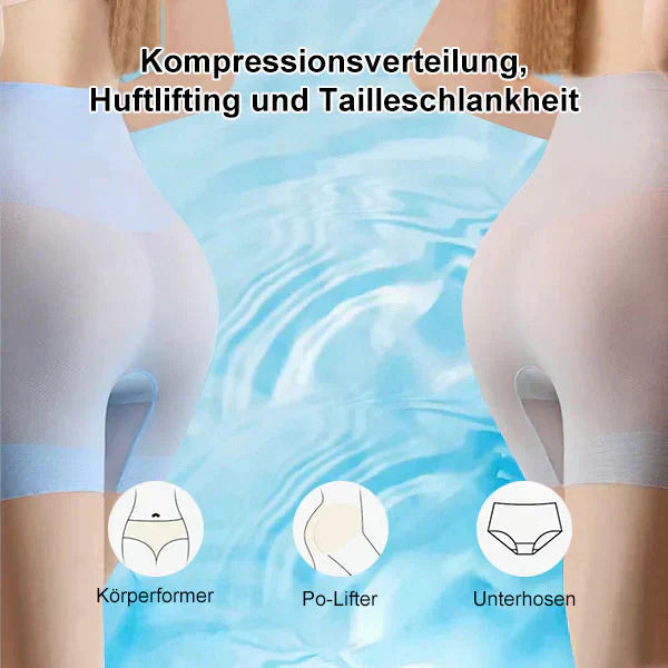 ✨Befristetes Angebot✨3 in 1 Eisseide hoch tailliert Bauch einziehen Sicherheit