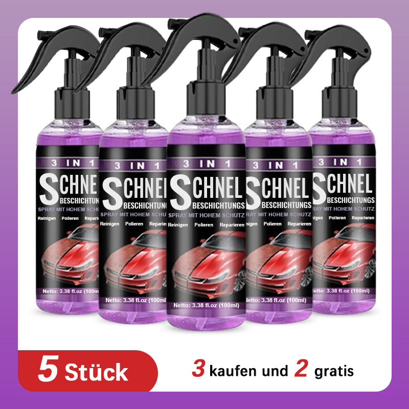 3 in 1 Schnellbeschichtungsspray mit hohem Schutz