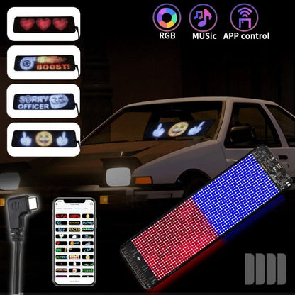 Magische multifunktionale LED-Anzeige für Autos mit atemberaubenden visuellen Effekten