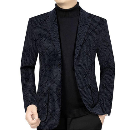 🎊 Klassisch-Fit Single Breasted Casual Blazer für Herren