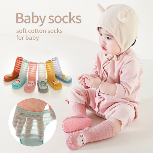 Baby Atmungsaktive Anti-Rutsch Boden Socken