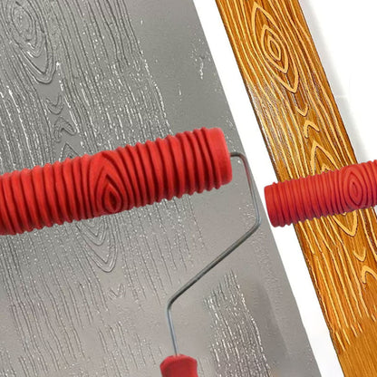 🔥2024 Neues Design🔥Embossing Textur gemusterte Farbe Roller für Wanddekoration