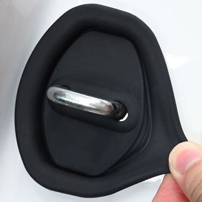 Car Door Lock Silicone Cover - Sound Dampening Pad