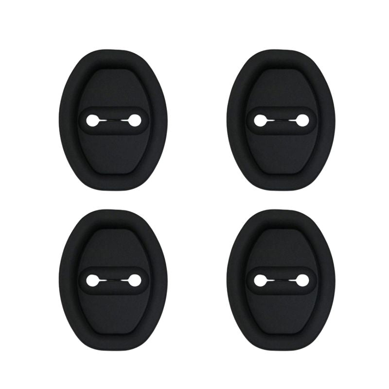 Car Door Lock Silicone Cover - Sound Dampening Pad