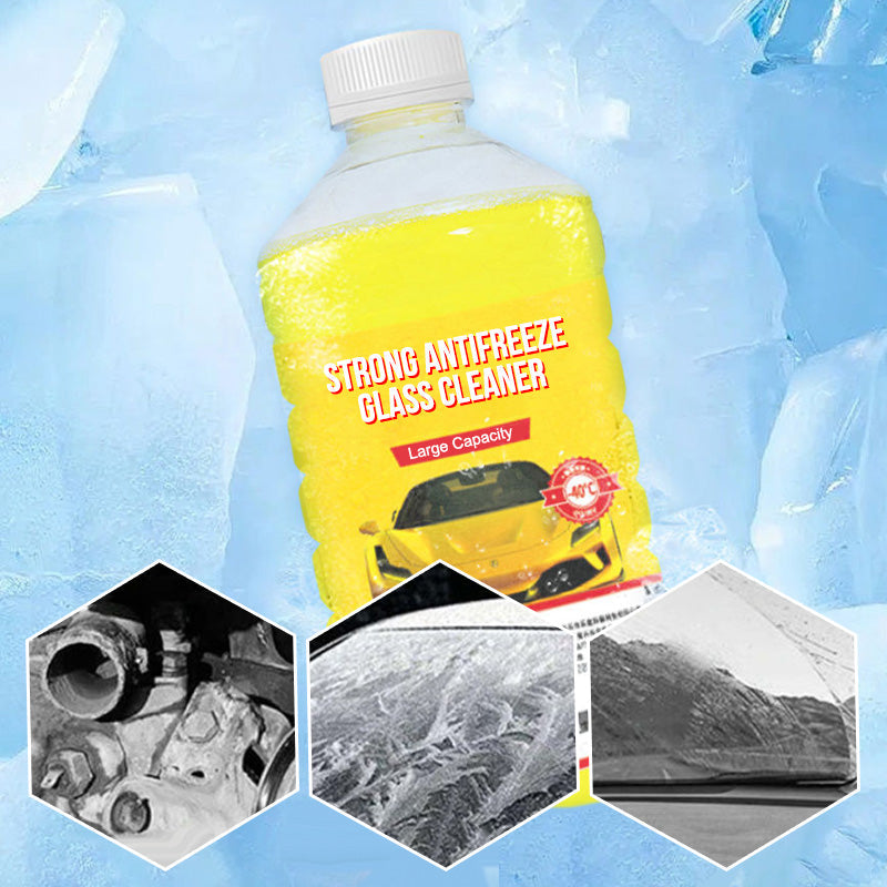 🚗Large Capacity Strong Antifreeze Glass Cleaner✨