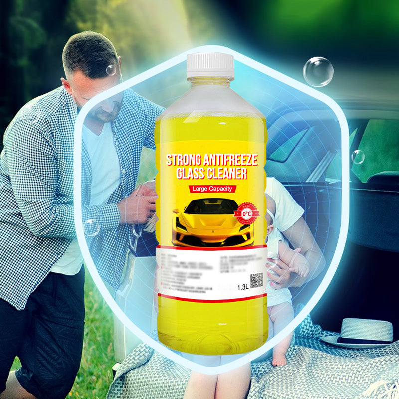 🚗Large Capacity Strong Antifreeze Glass Cleaner✨