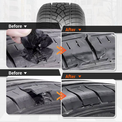 🚗Wasserfester und hochtemperaturbeständiger Reifenreparaturklebstoff