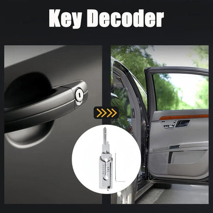 Universal key lock decoder