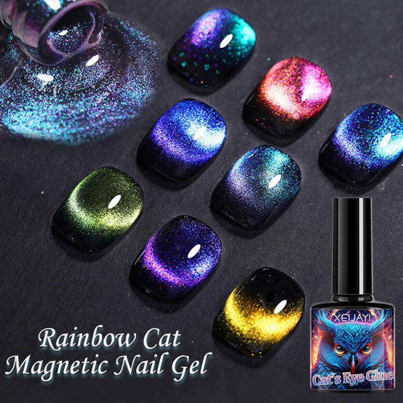 Super Galaxie Nagellack mit Katzenaugen-Effekt