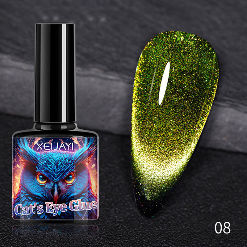 Super Galaxie Nagellack mit Katzenaugen-Effekt