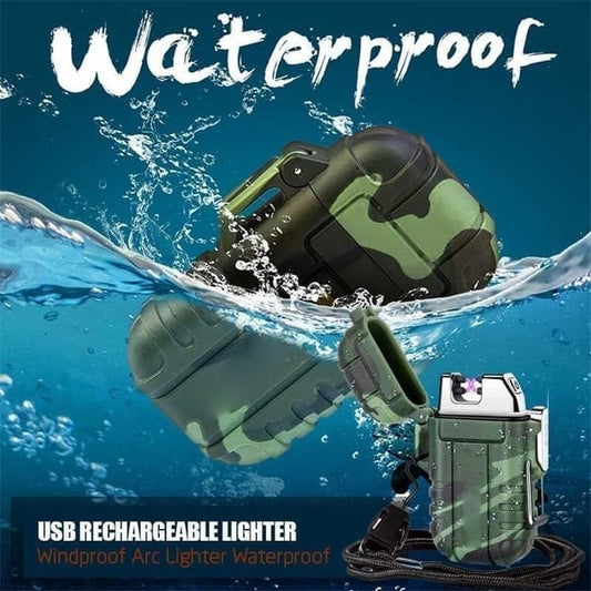 Letzter Tag 49% Rabatt auf Outdoor Super Waterproof Feuerzeug