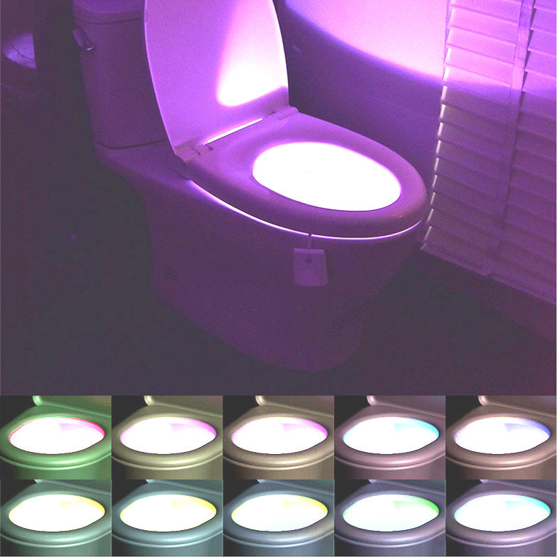 Wasserdichtes, wiederaufladbares LED-Toiletten-Nachtlicht