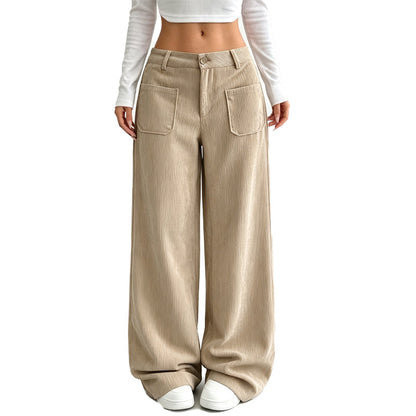 ✨ CONFORT & STYLE AU QUOTIDIEN | Pantalon Fluide à Jambes Larges -50%