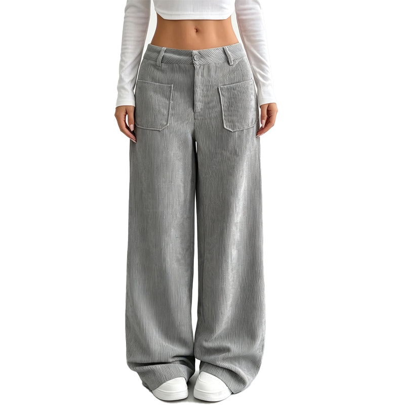 ✨ CONFORT & STYLE AU QUOTIDIEN | Pantalon Fluide à Jambes Larges -50%