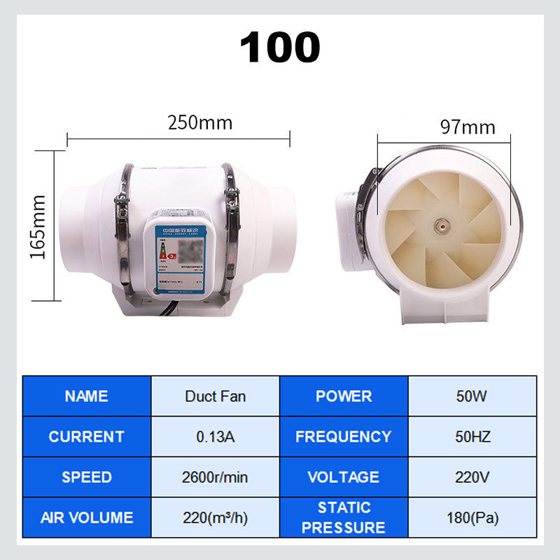 Pressurized Duct Fan✈️Free Versand auf alle Modelle📦